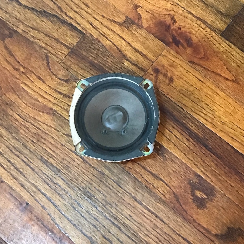 Clarion 128954 Max 25W NOM 8W 2 Way Car Audio Speakers 5x5